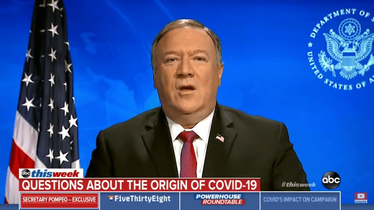Pompeo: "There's Enormous Evidence" That Coronavirus Originated in Wuhan Lab
