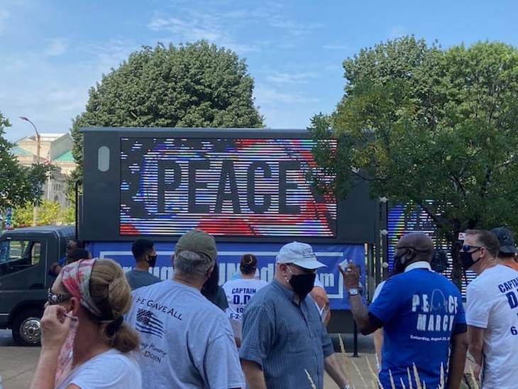 Ann Dorn, Widow of David Dorn, Hosts March for Peace in St. Louis