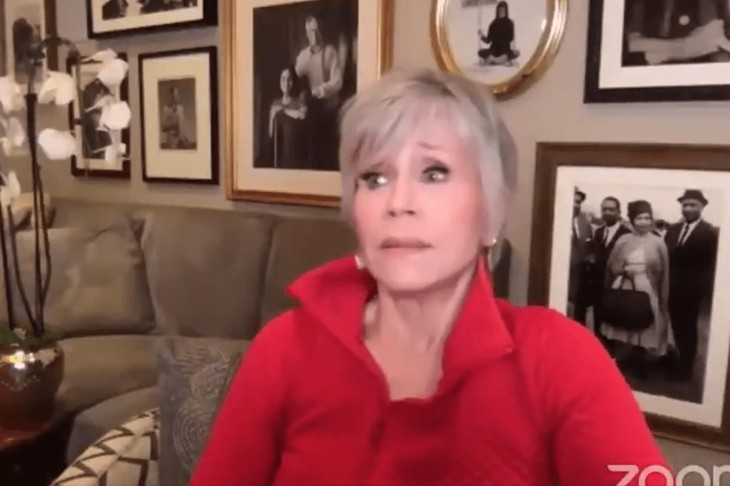 Godless Hanoi Jane Fonda Celebrates Coronavirus as a 'Gift From God'