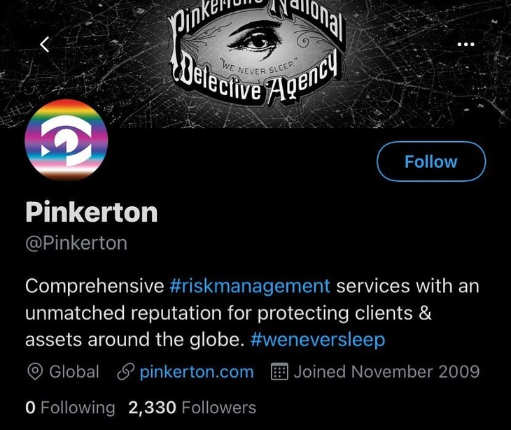 The Pinkerton Agency celebrates pride!