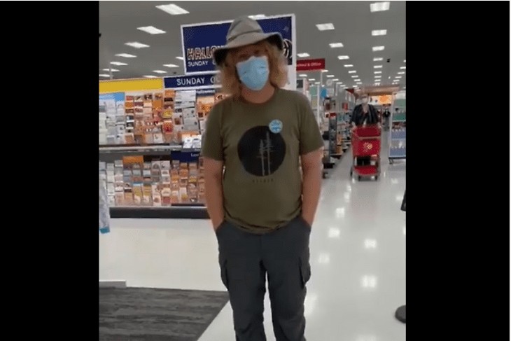 WATCH: Man Follows Woman Around Target, Harassing Her for Not Wearing a Mask
