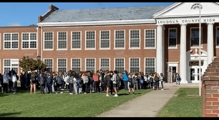 WATCH: Students Walk out of Loudoun County Schools, Protesting Cover-up of Sexual Assaults