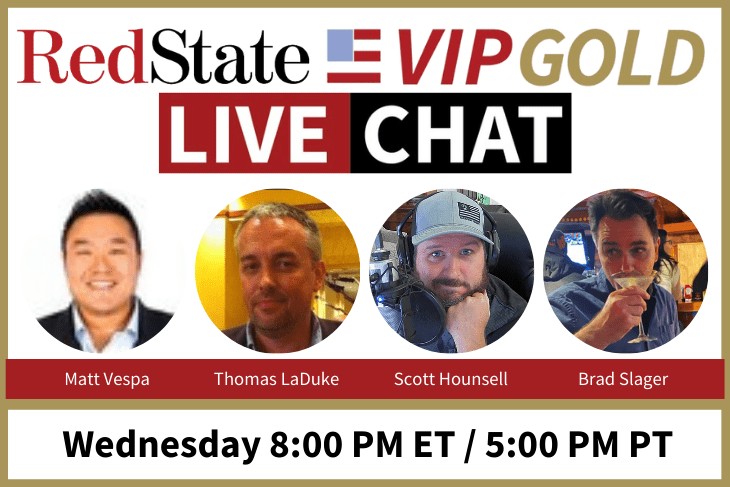 VIP Gold Live Chat at 8 PM Eastern With Special Guest, Townhall's Matt Vespa - Replay Available