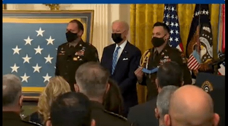Biden Team Makes Embarrassing Error During Medal of Honor Ceremony