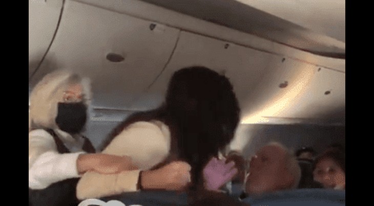Christmas Grinch: Woman Attacks Man on Delta Flight for Not Having Mask On