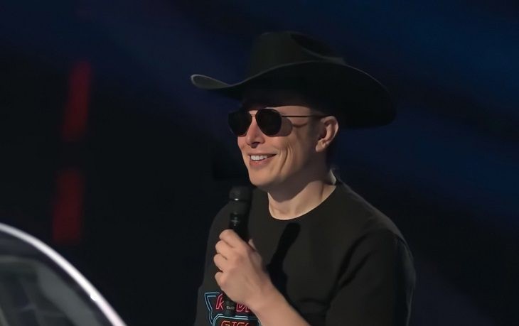 Elon Musk Goes Full-Metal Elon Musk in Grand Entrance to Celebrate New Texas Global HQ