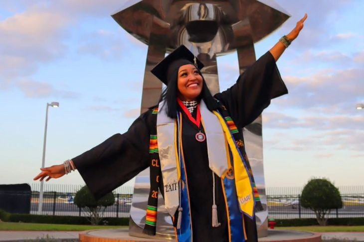 Feel-Good Friday: Angel Thomas Transcends Her Past, From Abandoned Baby to President of Her Graduating Class