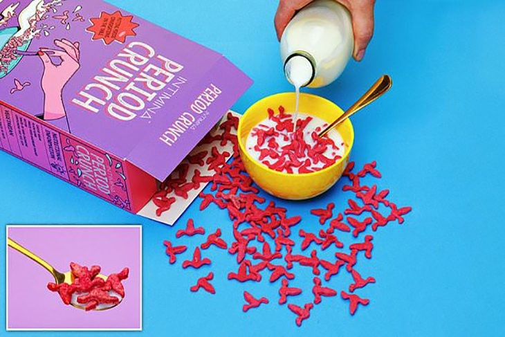 Cereal Killer? Feminine Hygiene Brand's 'Period Crunch' Invites You to Eat a Uterus for Breakfast