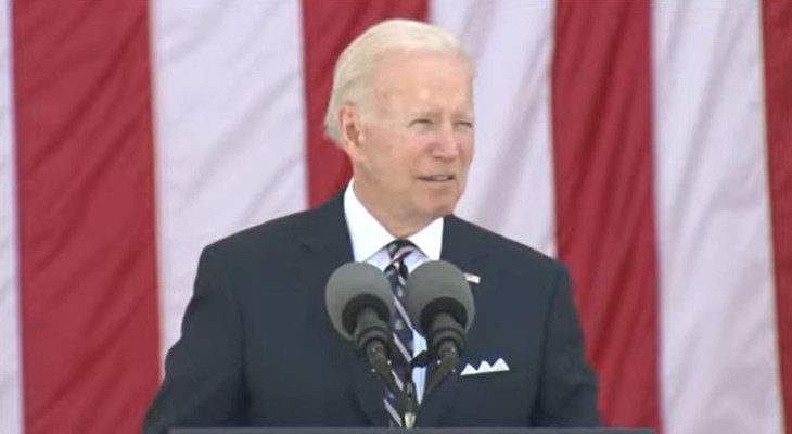 Biden Speaks of Nation's Obligation to 'Prepare and Equip Those We Send Into Harm's Way' at Arlington