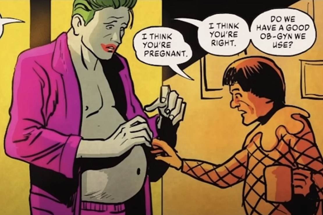 Maintenant, le Joker peut tomber enceinte, bien sûr qu’il le peut