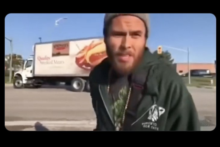 WATCH: Hilarious Video of Vegans Vowing to Stop Livestock Truck, Learning a Hard Lesson