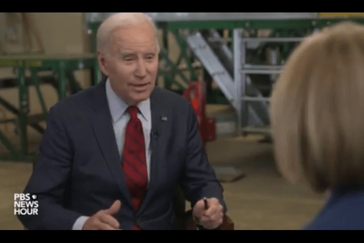 Biden Blithely Admits One of Documents FBI Seized Is From 1974 in Troubling PBS Interview
