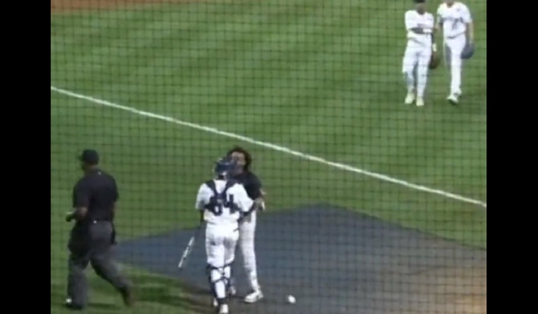 NextImg:WATCH: College Baseball Ump Flusters Fans, Players With 2 Badly Blown Calls at Plate