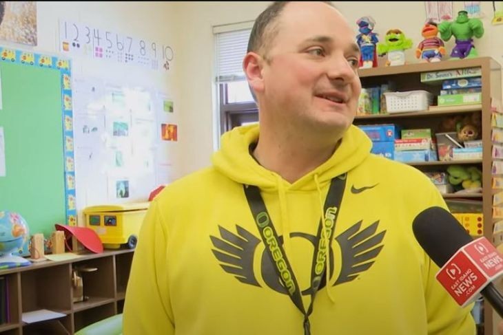 Feel-Good Friday: Kindergarten Teacher Mark Byrd Gives the Gift of Literacy, Companionship to Little Girl With Special Needs