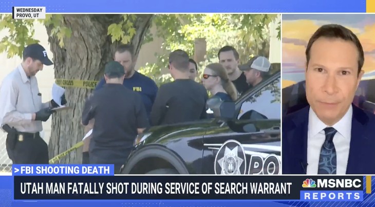 MSNBC Pounces on the Opportunity to Exploit Utah Man Killed by FBI